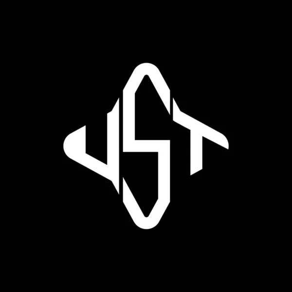 Ust Letter Logo Creative Design Vector Graphic — Stock Vector