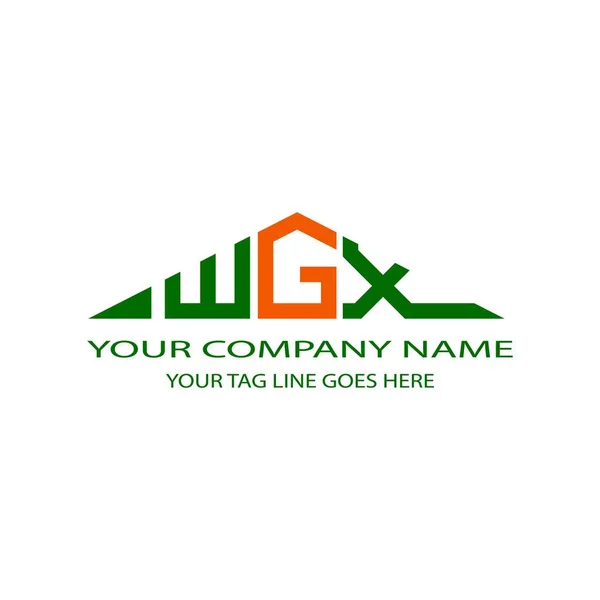 Логотип Літери Wgx Креативний Дизайн Векторною Графікою — стоковий вектор