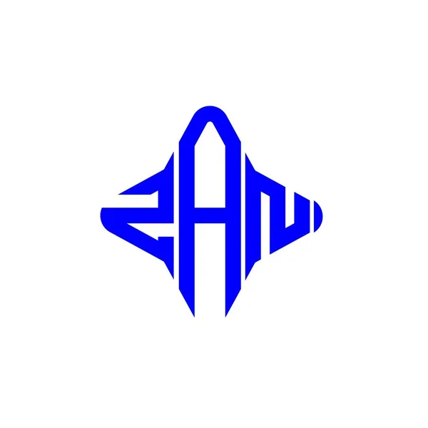 Logo Litery Zan Kreatywny Design Grafiką Wektorową — Wektor stockowy