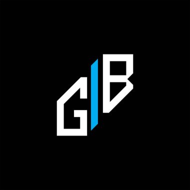 Büyük harf logosu vektör grafikli yaratıcı tasarım