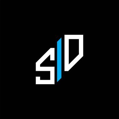 SD harfi logosu vektör grafikli yaratıcı tasarım