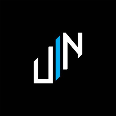 Vektör grafikli BM harfi yaratıcı logosu