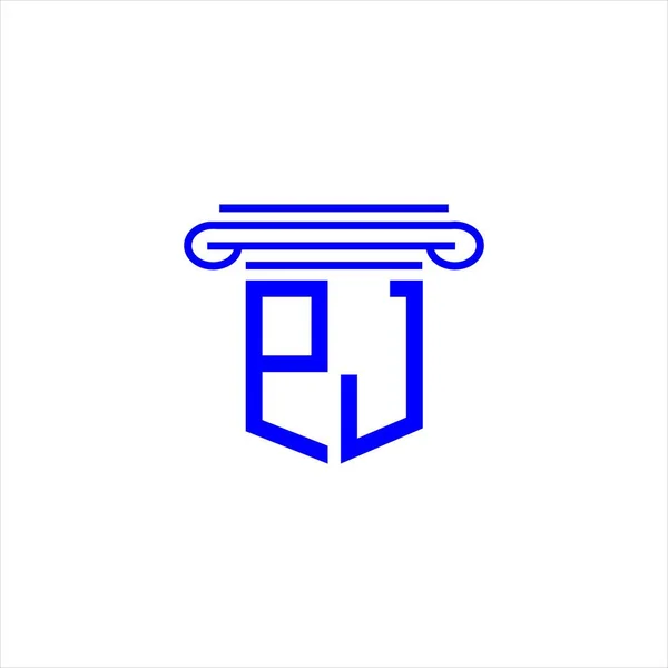 Diseño Creativo Del Logotipo Letra Con Gráfico Vectorial — Archivo Imágenes Vectoriales