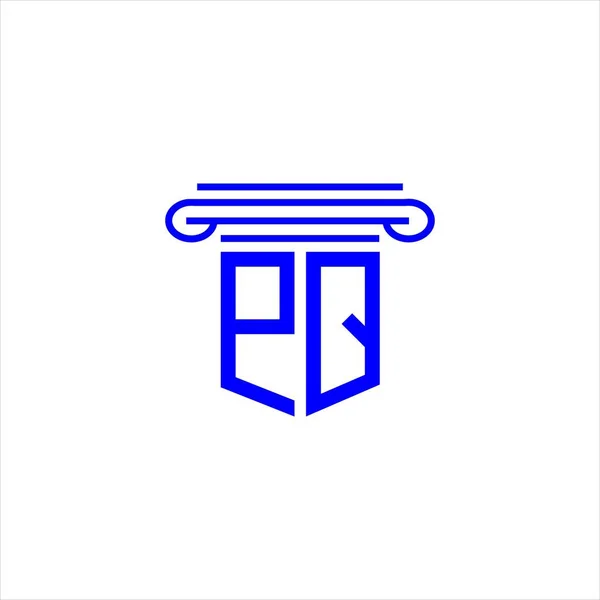 Lettre Logo Design Créatif Avec Graphique Vectoriel — Image vectorielle
