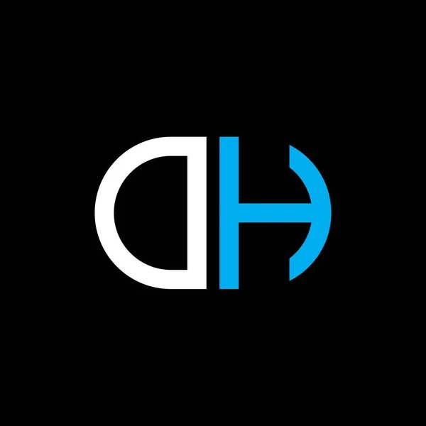 Harf Logosu Vektör Grafikli Yaratıcı Tasarım — Stok Vektör