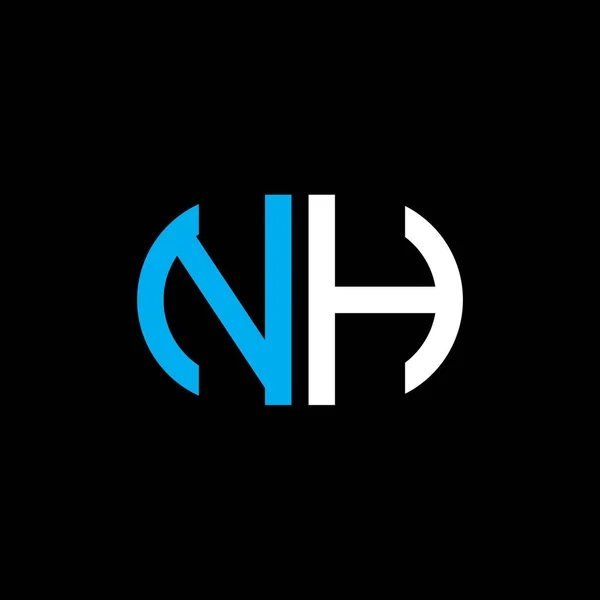 Harfi Logosu Vektör Grafikli Yaratıcı Tasarım — Stok Vektör