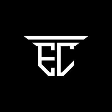 AK harfi logosu vektör grafikli yaratıcı tasarım