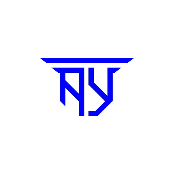 Letter Logo Creative Design Vector Graphic — Vettoriale Stock