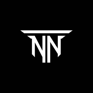 NN letter logo creative design with vector graphic