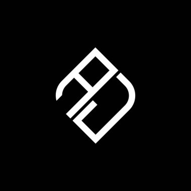 AJ letter logo creative design with vector graphic