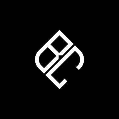 BC harfi logosu vektör grafikli yaratıcı tasarım