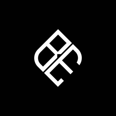 BE harfi logosu vektör grafikli yaratıcı tasarım