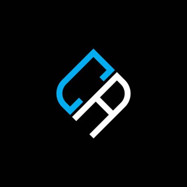 CA letter logo creative design with vector graphic
