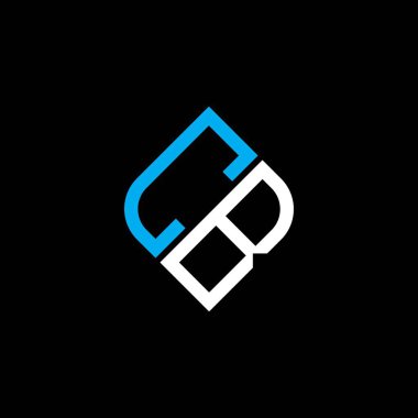 CB letter logo creative design with vector graphic