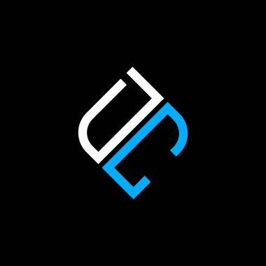 DC harf logosu vektör grafikli yaratıcı tasarım