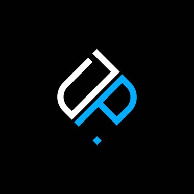 DP letter logo creative design with vector graphic