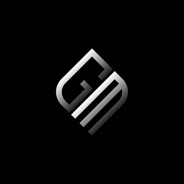 Vektör Grafikli Harf Logosu Yaratıcı Tasarımı — Stok Vektör