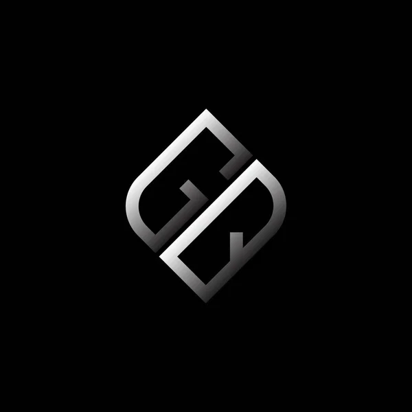 Vektör Grafikli Harfli Yaratıcı Logo Tasarımı — Stok Vektör