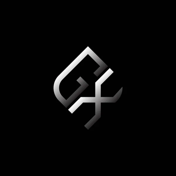 Buchstabe Logo Kreatives Design Mit Vektorgrafik — Stockvektor