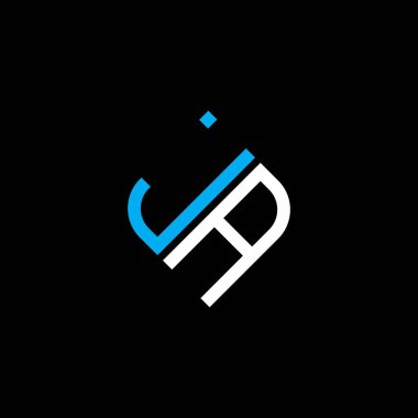 JA letter logo creative design with vector graphic