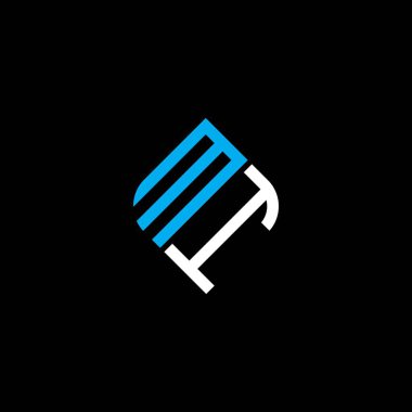 MI harfi logosu vektör grafikli yaratıcı tasarım