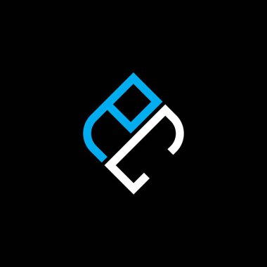PC letter logo creative design with vector graphic