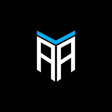 AA letter logo creative design with vector graphic