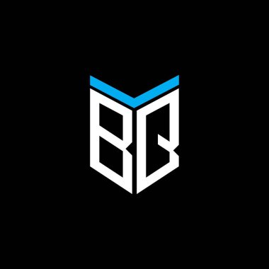 BQ letter logo creative design with vector graphic