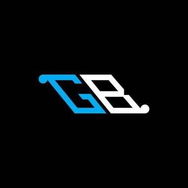 Büyük harf logosu vektör grafikli yaratıcı tasarım