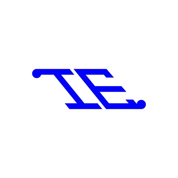 Písmenné Logo Kreativní Design Vektorovou Grafikou — Stockový vektor