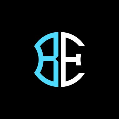 BE letter logo creative design with vector graphic, Abc simple and modern logo design.