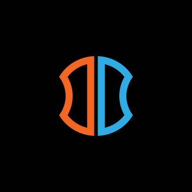 DD letter logo creative design with vector graphic, Abc simple and modern logo design.