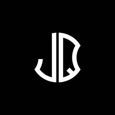 JQ letter logo creative design with vector graphic, Abc simple and modern logo design.