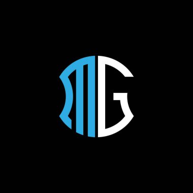 MG letter logo creative design with vector graphic, Abc simple and modern logo design.