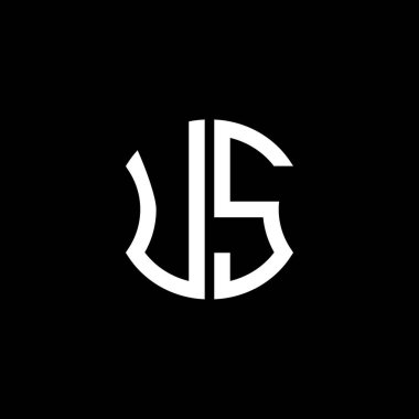 US letter logo creative design with vector graphic, Abc simple and modern logo design.