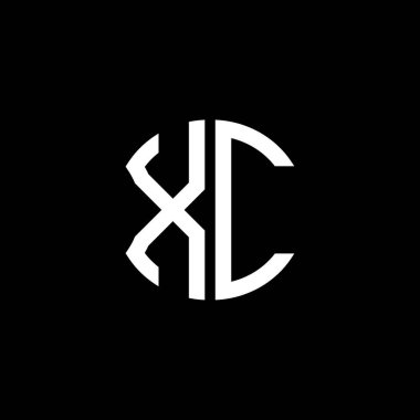 XC letter logo creative design with vector graphic, Abc simple and modern logo design.