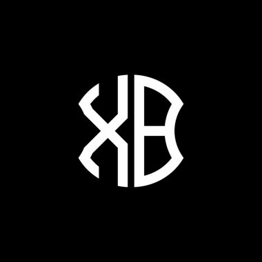 XB letter logo creative design with vector graphic, Abc simple and modern logo design.