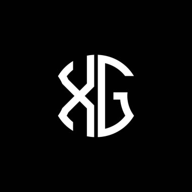 XG letter logo creative design with vector graphic, Abc simple and modern logo design.