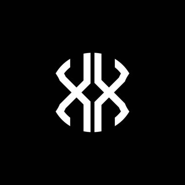 XX letter logo creative design with vector graphic, Abc simple and modern logo design.