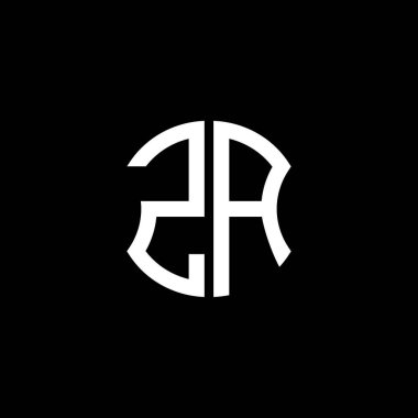 ZA letter logo creative design with vector graphic, Abc simple and modern logo design.