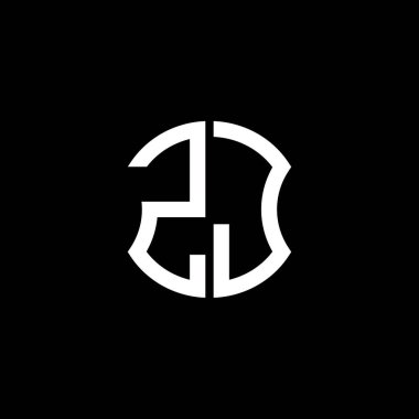 ZJ letter logo creative design with vector graphic, Abc simple and modern logo design.