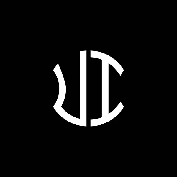 Letter Logo Creative Design Vector Graphic Abc Simple Modern Logo — 스톡 벡터