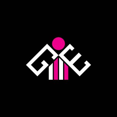 GE letter logo creative design with vector graphic, GE simple and modern logo.