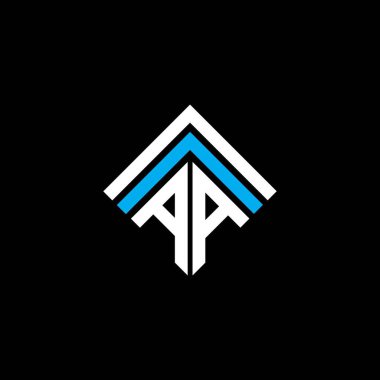 AA letter logo creative design with vector graphic, AA simple and modern logo.