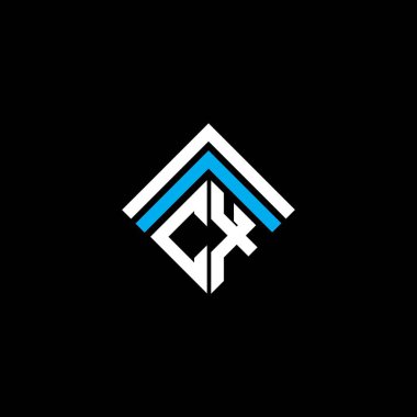 CX letter logo creative design with vector graphic, CX simple and modern logo.