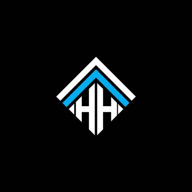 HH letter logo creative design with vector graphic, HH simple and modern logo.