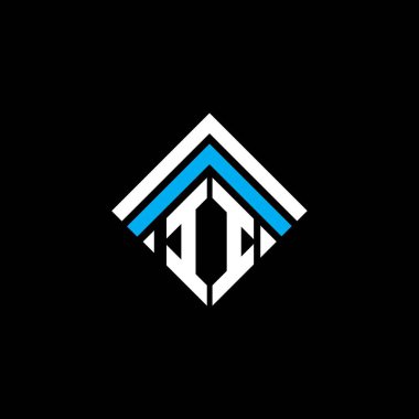 II letter logo creative design with vector graphic, II simple and modern logo.