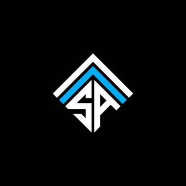 SA letter logo creative design with vector graphic, SA simple and modern logo.