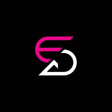 EJ letter logo creative design with vector graphic, EJ simple and modern logo.