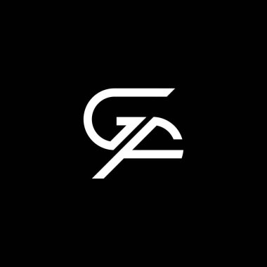GF letter logo creative design with vector graphic, GF simple and modern logo.